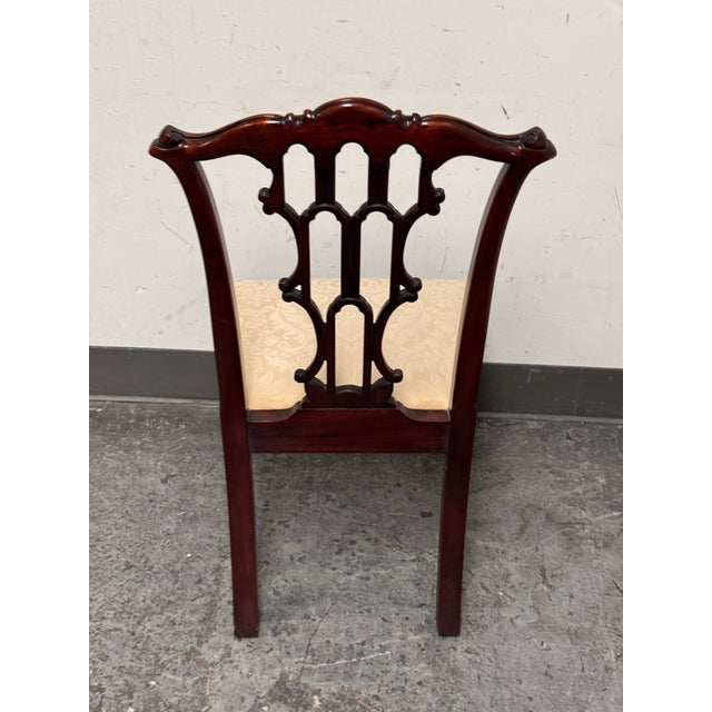 Henkel Harris Chippendale Side Chair, Style No. 1228 For Sale - Image 9 of 12