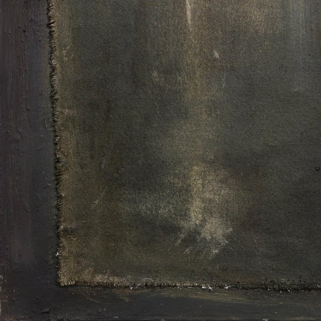 2020s Wisdom - Original Abstract Figurative Oil and Wax Painting on Canvas by Mark Acetelli For Sale - Image 5 of 9