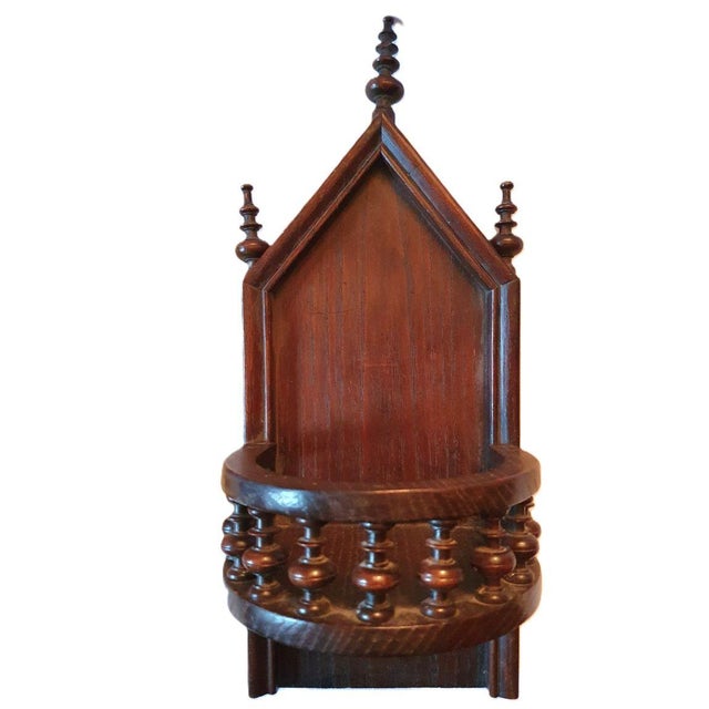 Virgin and Child Figure in Wooden Chapel from Quimper, Late 19th Century For Sale - Image 14 of 18