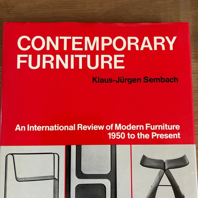 Beautiful 1982 book featuring furniture designs from around the world