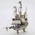 Italian Vintage Italian Handmade Genuine Silver Caravel Sailing Ship Figurine Sculpture For Sale - Image 3 of 9