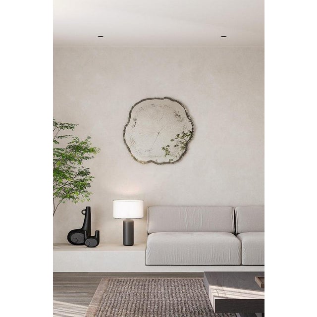 Glass Arbo Dark Wood Edge Mirror L from Deknudt Mirrors For Sale - Image 7 of 15