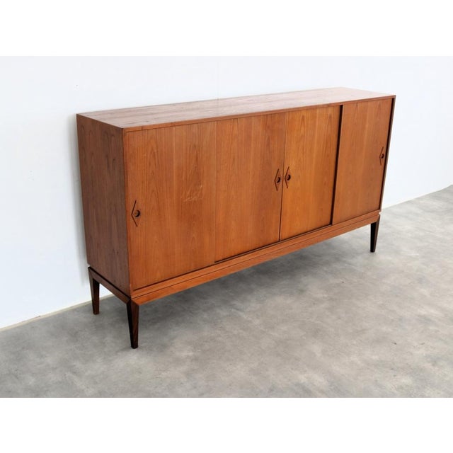 1960s Vintage Danish Teak Sideboard, 1960s For Sale - Image 5 of 11