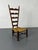 Wood Highback Side Fireside Chair by Gio Ponti for Casa E Giardino, Italy, 1939 For Sale - Image 7 of 17