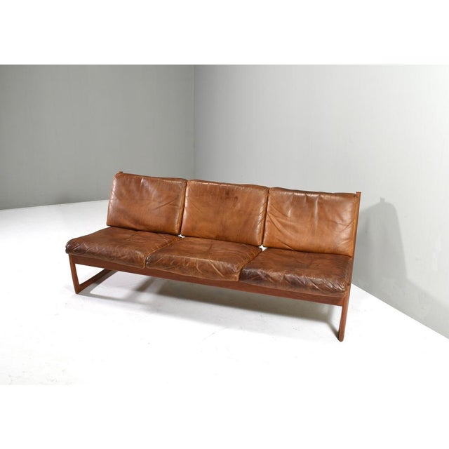 Peter Hvidt Teak Sofa from France & Søn / France & Daverkosen For Sale - Image 4 of 18