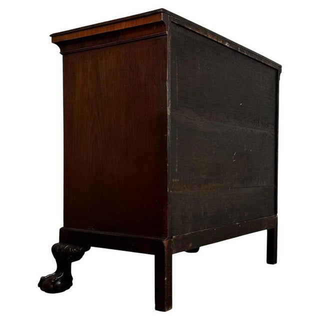Antique 19th Century Irish Mahogany Four-Drawer Chest For Sale - Image 10 of 12