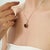 Carat&Her Crimson Ember 4.93 Ct Trillion Cut Garnet Pendant in 925 Sterling Silver For Sale - Image 4 of 12