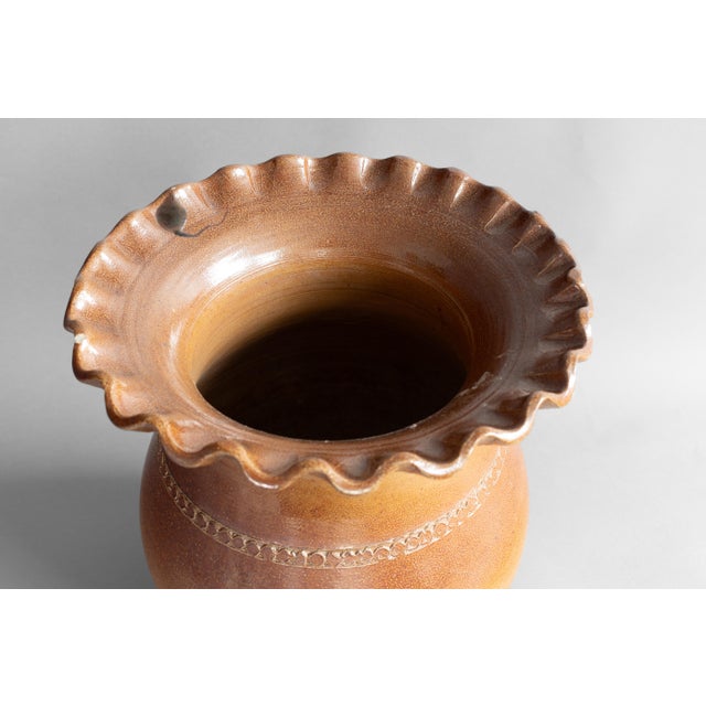 Large Vintage Salt Glazed Pots, 1930s, Set of 2 For Sale - Image 3 of 9