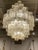 Italian Mid-Century Modern Round Tiered Tronchi Chandelier For Sale In New York - Image 6 of 8