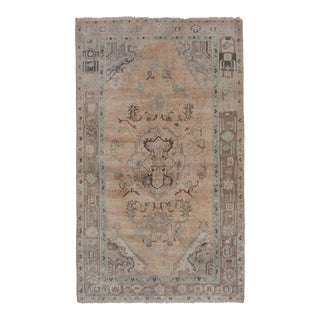 Hand-Knotted Anatolian Karapinar Rug 5'2'' X 8'10'' For Sale