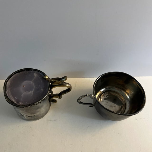 1893 and 1904 World's Fair Cup and Candle Holder - Set of 2 For Sale In New York - Image 6 of 8