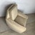 Wood Scandinavian Modern Lounge Chair and Ottoman — Faceted Back, Walnut Legs, Recently Reupholstered, 1960s For Sale - Image 7 of 16