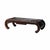 Brown Ming Style Desk by George Zee Mid 20th Century For Sale - Image 8 of 8