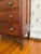 Antique Early 1800s American Neoclassical Cherry Chest of Drawers With Reeded Feet For Sale - Image 14 of 15