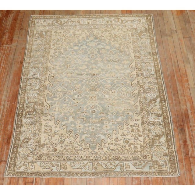 An accent size Persian Malayer Rug from the 1930s