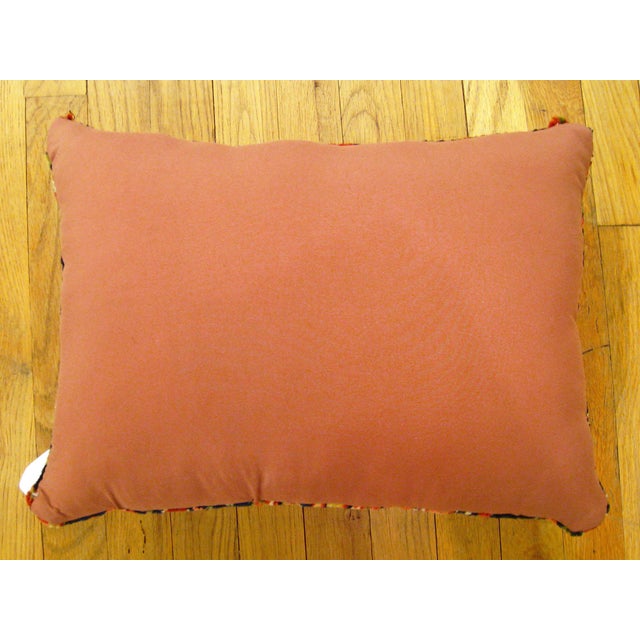 Set of Decorative Antique Persian Malayer Carpet Pillows - Set of 4 For Sale In New York - Image 6 of 12