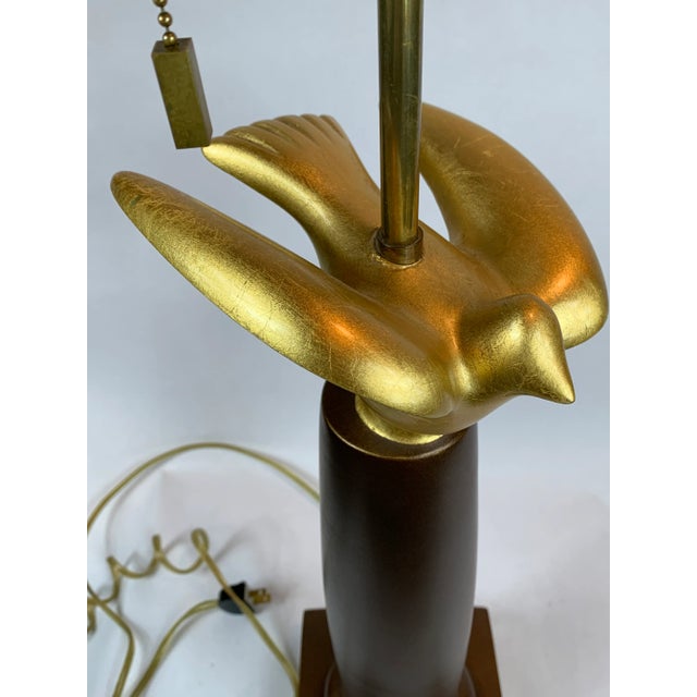 Syros Golden Bird Lamp For Sale - Image 12 of 13