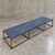 Metal Coffee Table in Iron Frame and Stone Slate Table Tops by Architect Alex Vervoordt, Belgium, 1990s For Sale - Image 7 of 9