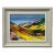 Angela Wakefield Colourful Abstract Yellow Painting of Scottish Highlands by Contemporary Artist, 2023 For Sale