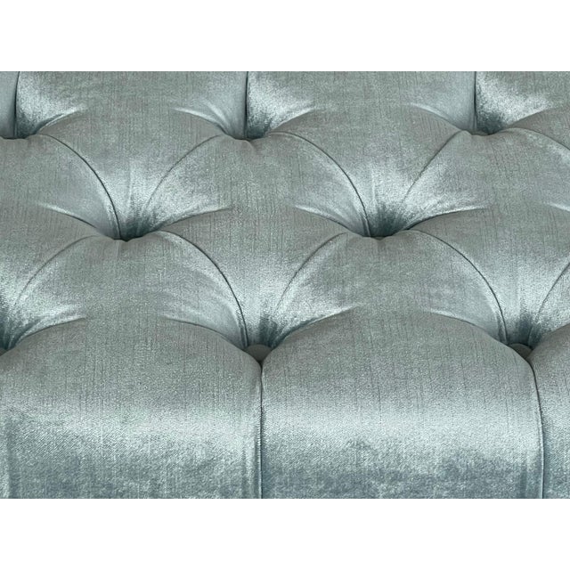 Glamorous Tufted Bench by Artefac For Sale - Image 4 of 7