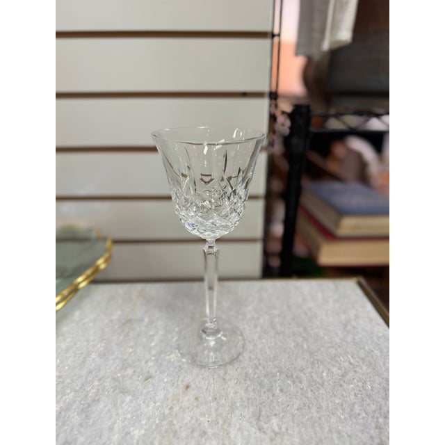 Glass Vintage Mikasa Claridge Collection Goblets - Set of 8 For Sale - Image 7 of 12