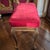 French Ruby Merlot 2p Import French Silk Velvet Fabric Vintage Settee Sofa + Bench Set For Sale - Image 3 of 12