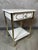Vintage Metal Bedside Table, 1980 For Sale - Image 6 of 12