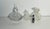 Set of 4, Vintage Crystal Glass Perfume Bottles For Sale - Image 9 of 11