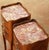French Pair of Mid-Century French Louis XV Walnut Marquetry Marble-Top Nightstands For Sale - Image 3 of 13