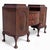 Antique English Georgian Revival Mahogany Sideboard Buffet With Bow-Front Drawers, C. 1900s For Sale - Image 12 of 12