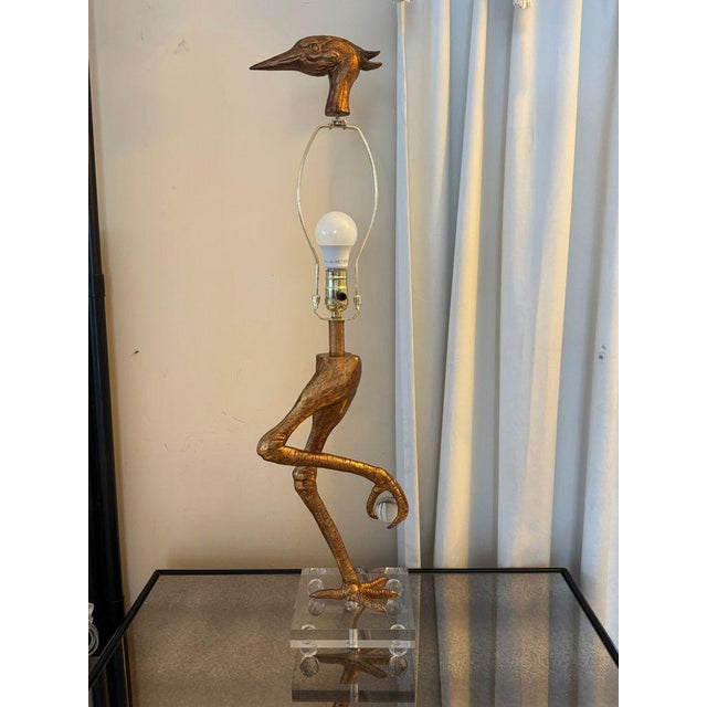 Metal Cyan Design Ibis Table Lamp - Set of Two For Sale - Image 7 of 18