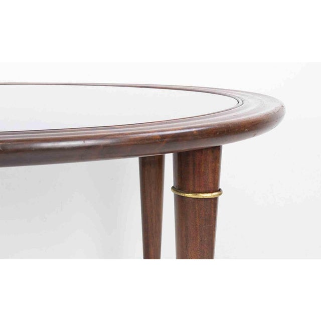 Vintage Coffee Table in the style of Paolo Buffa, Italy, 1950s For Sale - Image 3 of 8