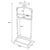 A perfect piece to organize and hang apparel, so you can ease into your morning routine without a wrinkle, this Black...