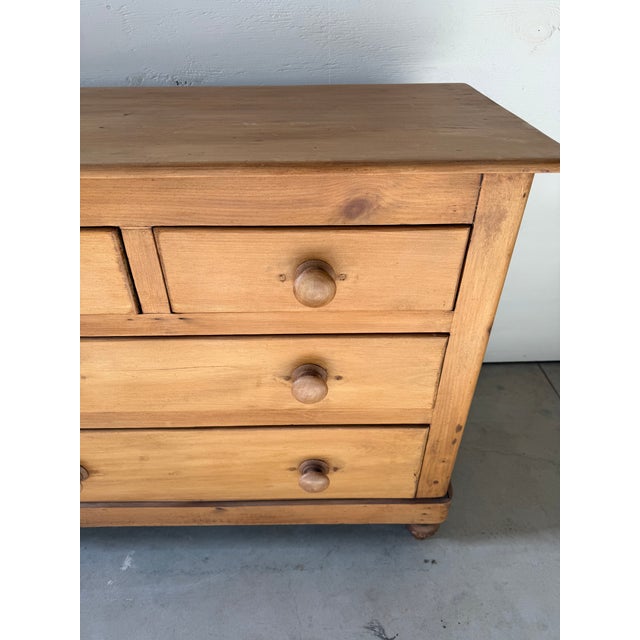 Antique Pine Two Over Two Drawers - Chest of Drawers From England For Sale - Image 10 of 18