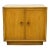 White of Mebane Contemporary Asian Inspired 26" Cabinet Nightstand 755-71 in Sand Finish For Sale