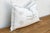 White Diamond Lumbar Moroccan Silk Pillow For Sale - Image 4 of 8