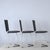 Postmodern Terna Chairs by Gaspare Cairoli for Seccose, 1980s, Set of 3 For Sale - Image 3 of 18