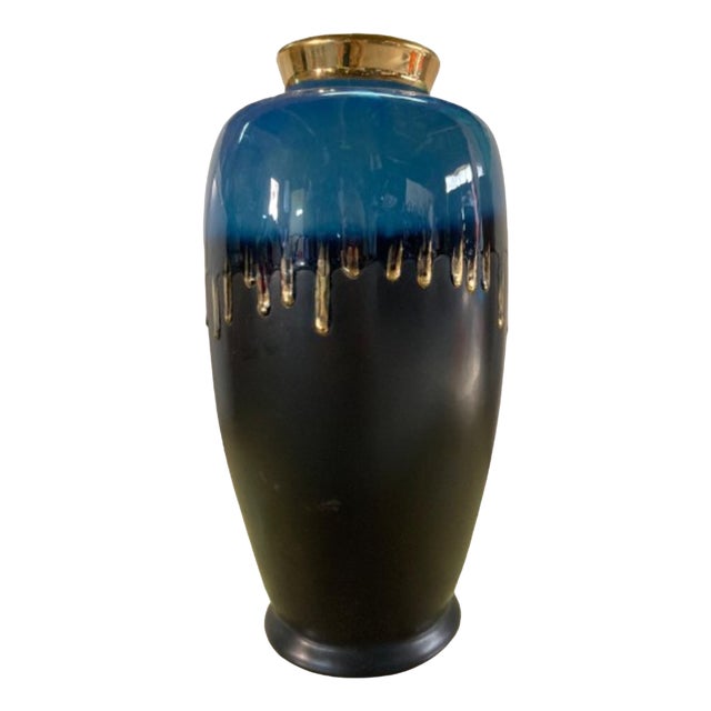 Ceramic Vase Lava Volcano in the style of Carl-Harry Stålhane, 1970s For Sale