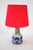 Blue Mid-Century Modern Pottery Table Lamp by Marianne Starck for Michael Andersen & Son, Denmark, 1960s For Sale - Image 8 of 18
