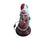 Glass Vintage Old World Christmas Yuletide Santa Lamp 1997 Retired Works For Sale - Image 7 of 11