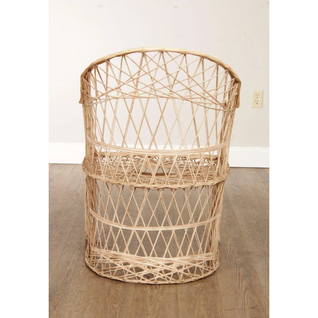 Russell Woodard Mid Century Modern Spun Fiberglass Armchairs - A Pair For Sale - Image 11 of 13