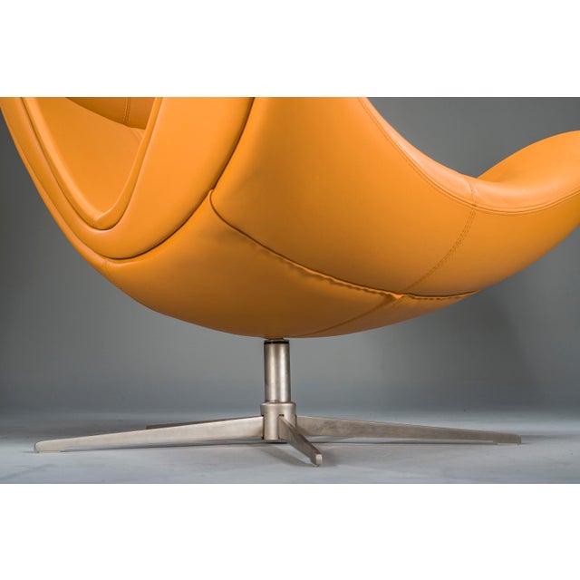 Set of Imola Lounge Chair and Ottoman attributed to Henrik Pedersen for BoConcept, 2000s For Sale - Image 6 of 18