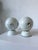 White Eyeball Lamps, 1980s, Set of 2 For Sale - Image 8 of 15