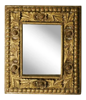 Carved Giltwood Mirror, 1900s