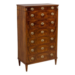 Early 19th Century Tall Chest of Drawers, Vienna For Sale