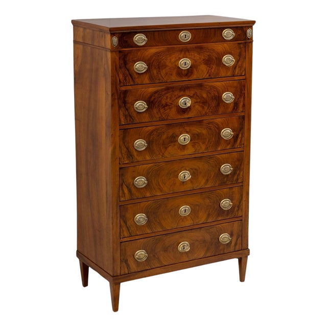 Early 19th Century Tall Chest of Drawers, Vienna For Sale