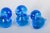 Duck Figurines in Blue Art Glass by Josef Marcolin for FM Ronneby, 1970s, Set of 5 For Sale - Image 3 of 5