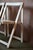Wood Italian Folding Chairs in White Lacquered, 1960s, Set of 2 For Sale - Image 7 of 15