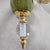 1990s Pair of Olive Green and Amber Murano Glass Sconces For Sale - Image 11 of 12