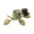 Art Nouveau French Brass Apple-Shaped Jewelry Box, 1920s For Sale - Image 6 of 14